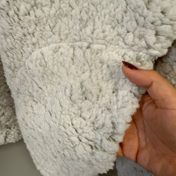 NFL Women's Size Large Cleveland Browns Sherpa Quarter-Zip Pullover Jacket Nwt - Picture 4 of 6